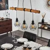 Porzus »Porzus« 3-flammige Hängelampe aus Metall/Holz in Produktbild-Vorschau 10