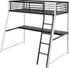 MALICIA Mezzaninbett - 90 × 190 - Eingebauter Schreibtisch Produktbild-Vorschau 3