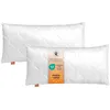 Cuscino 40 x 80 cm, set di 2, cuscino da letto, 100% Anteprima dell’immagine prodotto 1