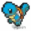 MEGA Pokémon Shiggy Pixel Art Náhľad obrázku produktu 14