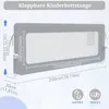 LZQ 200cm Pliable Barrière de sécurité pour lit d'enfant Voir les images du produit 2