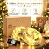 3X2m 200 LED Lichterkette Lichternetz Gelb Lichtervorhang 8 Produktbild-Vorschau 9