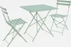 A set of folding bistro furniture, including a square table and two chairs, displayed against a white background. Produktbild-Vorschau