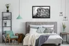 MuchoWow® MuchoWow® Gerahmtes Poster Tiger - Baum - Schwarz Produktbild-Vorschau 5