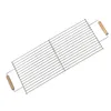 Rechteckiger Grillrost 65 x 30 cm aus hochwertigem Produktbild-Vorschau 1