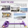 Elastický pás na cvičenie Netscroll PullStar, fialový, 24cm Náhľad obrázku produktu 9