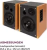 Linie 400 A Regallautsprecher Aktivboxen-Paar 2x20W RMS Produktbild-Vorschau 8
