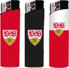 Elektronik Feuerzeug VfB Stuttgart 3er Blister Curly CR Produktbild-Vorschau 1