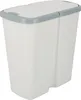 Kosz na śmieci Prosperplast COMPACTA Q DUO, 45 l, popielaty Podgląd zdjęcia produktu 2