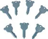 Educational Puzzle Spielzeugautos mit Vorhängeschloss Wagen Produktbild-Vorschau 5