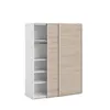 Veto Schiebetürenschrank B150 cm 2 Türen Weiß- und Produktbild-Vorschau 4