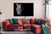 MuchoWow® Poster Tiger - Tiere - Wild - Schwarz - Weiß Produktbild-Vorschau 2