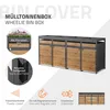 ML-Design cassonetto per rifiuti con copertura vegetale per Anteprima dell’immagine prodotto 2