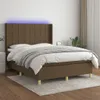 The Living Store Boxspringbett mit Matratze & LED Produktbild-Vorschau 1
