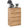 A chest of drawers with decorative items on top. Podgląd zdjęcia produktu