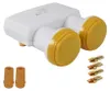 GM Monoblock Twin LNB 0,1dB DiSEqC – Hotbird 13° & Astra Produktbild-Vorschau 2