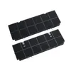 Two charcoal filters are shown against a white background. Voir les images du produit