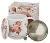 BECHER Porcelánová šálka na čaj Hrnček na čaj Sítko s Náhľad obrázku produktu 8