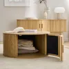 Runder Couchtisch mit Stauraum, Durchmesser 75 cm – ERNEST Produktbild-Vorschau 4