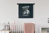 MuchoWow® Wandteppich Wandbehang Zelt - Camping - Retro Produktbild-Vorschau 2