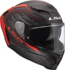 LS2 FF807 DRAGON SUBIC Integralhelm matt rot S S in rot Produktbild-Vorschau 10