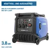 HYUNDAI Inverter Stromerzeuger HY3501SEi 3,8 kW Benzin Produktbild-Vorschau 5