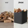 Kaminholztasche aus Filz Holzkorb XXL Kaminholzkorb Produktbild-Vorschau 8