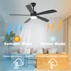 ZMH Ventilateur de plafond avec éclairage Silencieux Voir les images du produit 4