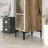 Dmora Armadio Multiuso 1 Anta Giusta 40x201.4h cm Bianco, Anteprima dell’immagine prodotto 4