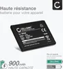 CELLONIC 2x Batterie pour Casque micro Compatible avec Voir les images du produit 2