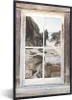 MuchoWow® Gerahmtes Poster Durchblick - Holz - Strand 60x90 Produktbild-Vorschau 1