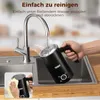 YASHE 4-IN-1 Edelstahl Milchaufschäumer, 10oz/300ml Produktbild-Vorschau 6