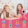 Kinderkamera mit Stativ – Digitale Selfie- & Videokamera Produktbild-Vorschau 2