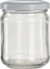 Zaváracie poháre Gastro 212 ml, biele skrutkovacie viečko, Náhľad obrázku produktu 1
