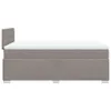 "2024"cloris Boxspringbett mit Matratze Taupe 120x190 cm Produktbild-Vorschau 6
