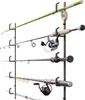 Portacanne da pesca Portacanne Portacanne a parete per 5 Anteprima dell’immagine prodotto 1