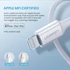 Cavo Ugreen Us171 Lightning - Usb-C Mfi Pd 20W 480Mb/S 1M - Anteprima dell’immagine prodotto 18