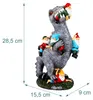 Figurine de jardin Relaxdays, dinosaure dévorant des nains Voir les images du produit 4