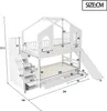 Flieks Etagenbett 90x200cm mit 2 Schubladen, Kinderbett Produktbild-Vorschau 7