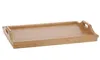 Bambus Betttablett mit Füßen - 50 x 30 cm - Holz Servier Produktbild-Vorschau 2