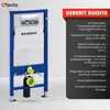 DOMINO Geberit Duofix Basic Vorwandelement + Wand-WC Produktbild-Vorschau 3