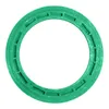 A green ring-shaped object on a white background. Produktbild-Vorschau