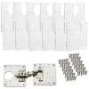 SOTECH Topfband Reparaturplatte – 90 x 90 mm, Edelstahl (12 Produktbild-Vorschau 1