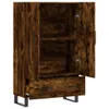 vidaXL Highboard dąb wędzony 69,5x31x115 cm materiał Podgląd zdjęcia produktu 5