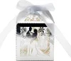 50pcs Hochzeit Paar Süßigkeiten Boxen, Laser Cut Hochzeit Produktbild-Vorschau 1