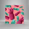 Bilder auf glas - Ananas Obst Saft - 50x50cm - Glasbilder - Produktbild-Vorschau 3