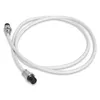 A white cable with connectors on both ends, laid out in a loop on a white background. Náhled obrázku produktu