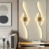 2 pezzi Lampada da parete a LED per interni Moderna Anteprima dell’immagine prodotto 1