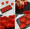 12 x Silikon-Muffinform mit Herz-Cupcake-Backform Produktbild-Vorschau 2