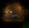 A scene from the video game Terraria, showing a Queen Bee enemy and a player character. Produktbild-Vorschau